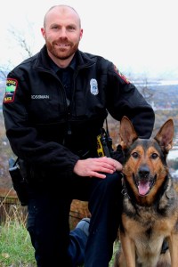 Rossman and K-9 Brutus
