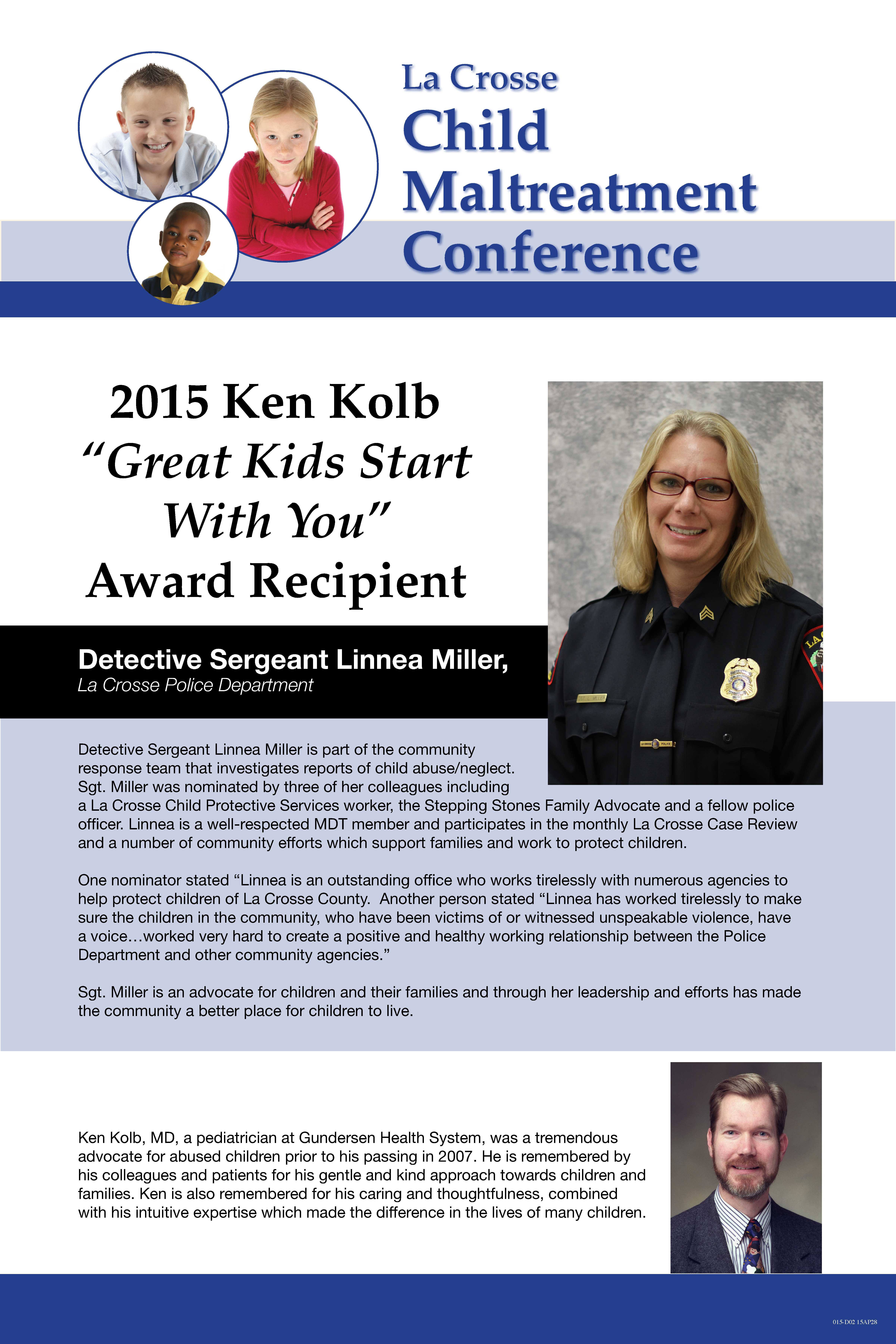 linneakenkolbposterLa Crosse PD Newsroom